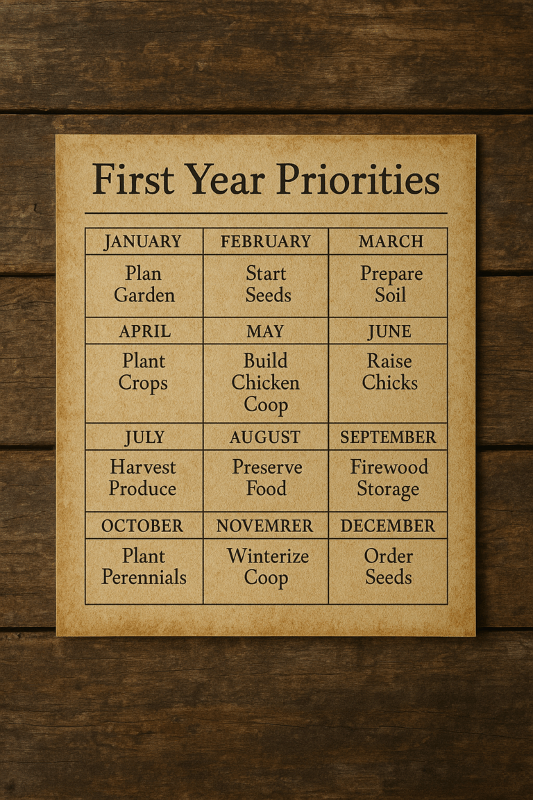 Your First Year Priority
